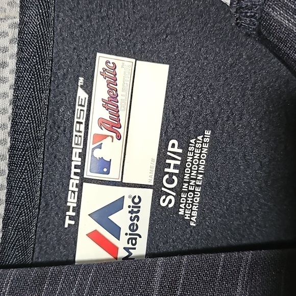 Majestic Cleveland Indians 2016 World Series Navy‎ Blue Hoodie Pullover Small - Picture 4 of 6